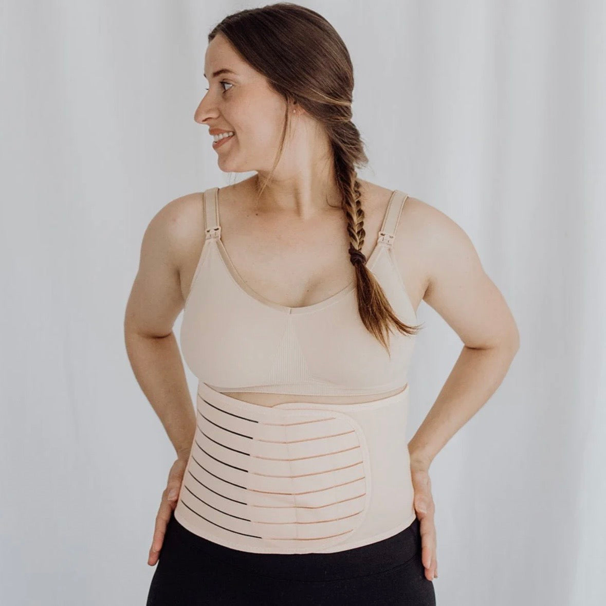 Bubba Bump / 3 in 1 Postpartum Belly Band - Nude