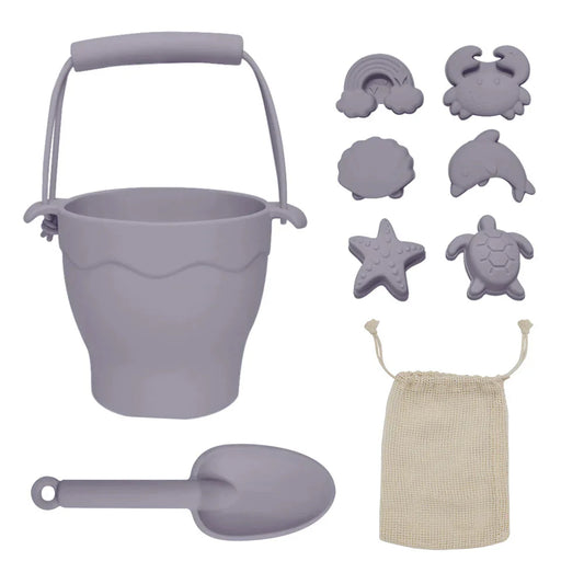 Living Textiles / Silicone 8pc Bucket & Spade Set