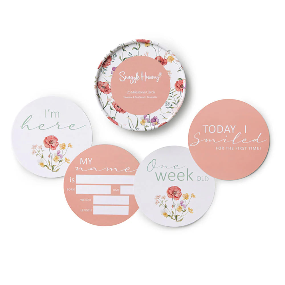 Snuggle Hunny Milestone Cards