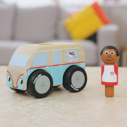 Mini Wooden Vehicles - Indigo Jamm