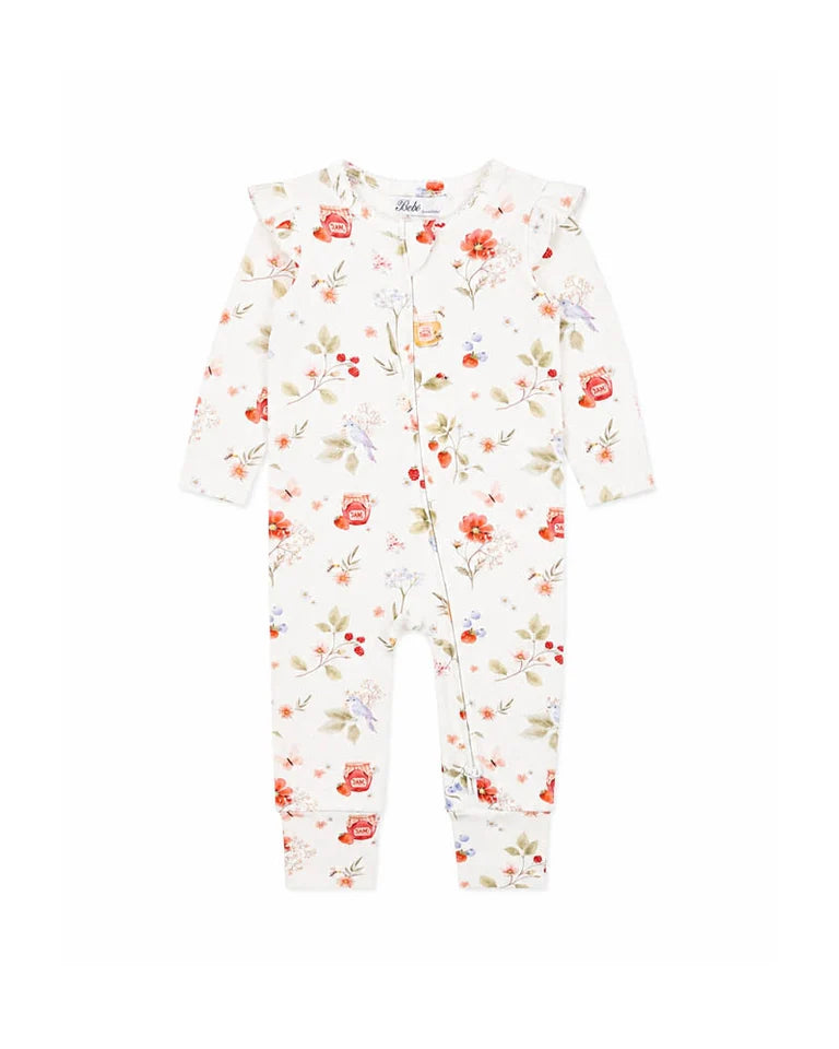 Bebe By Minihaha / Poppy Organic LS Zipsuit