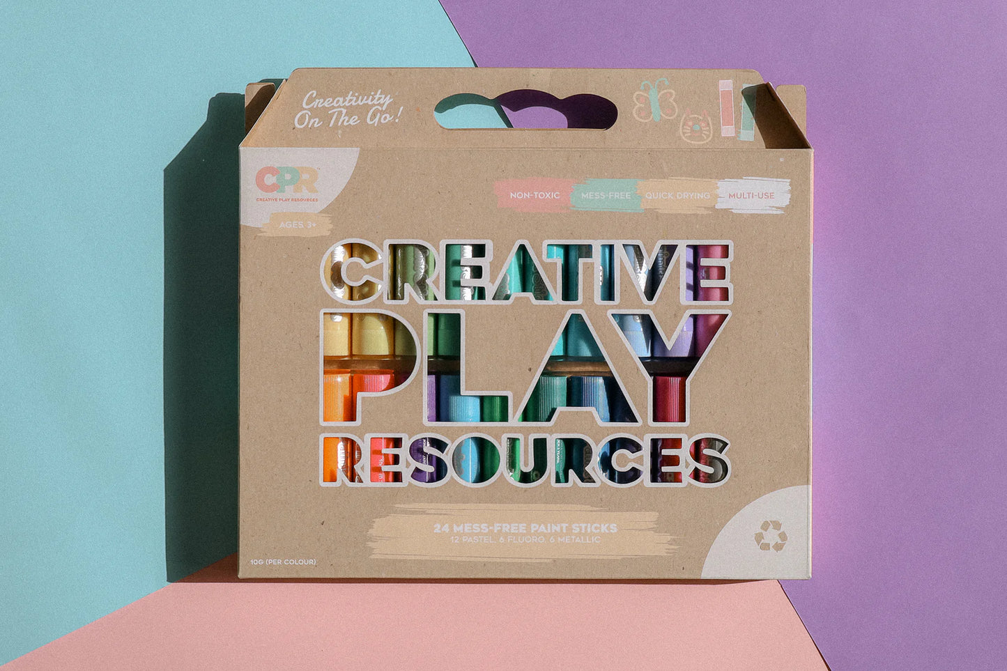 Creative Play Resources / Paint Sticks