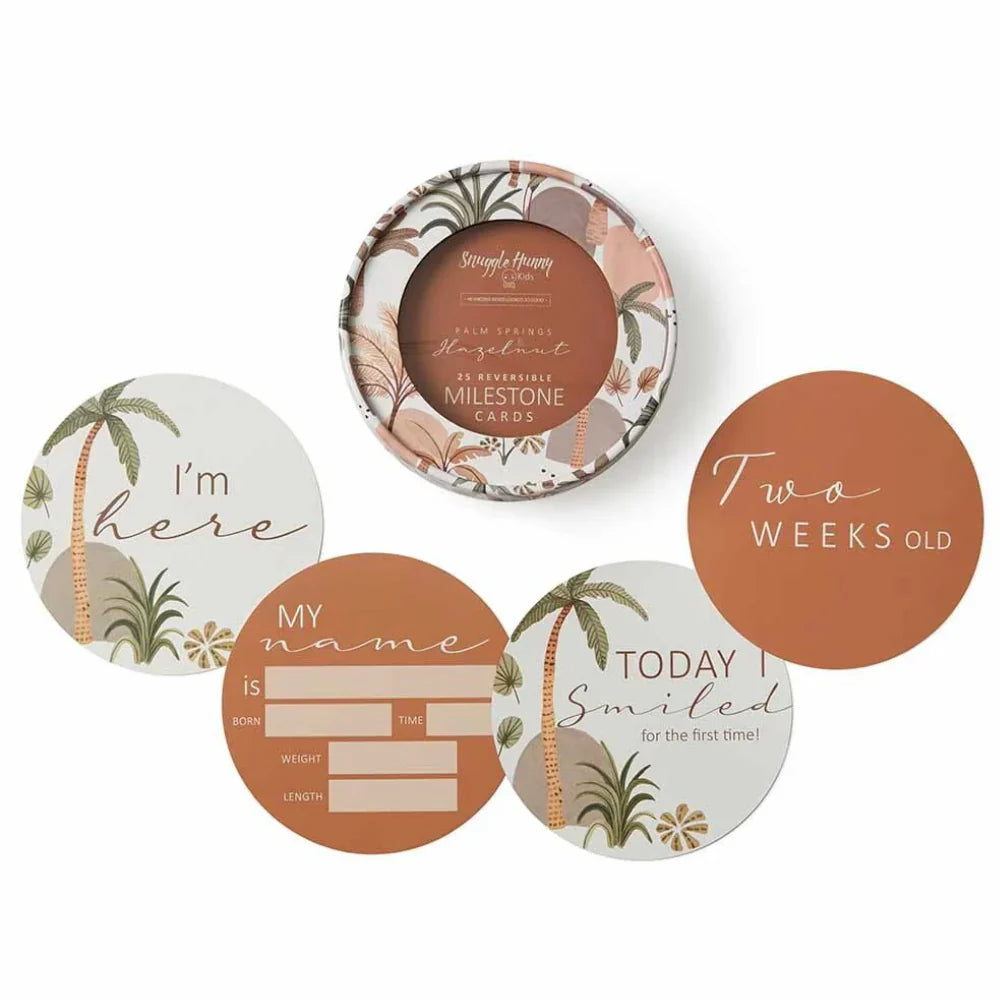 Snuggle Hunny Milestone Cards