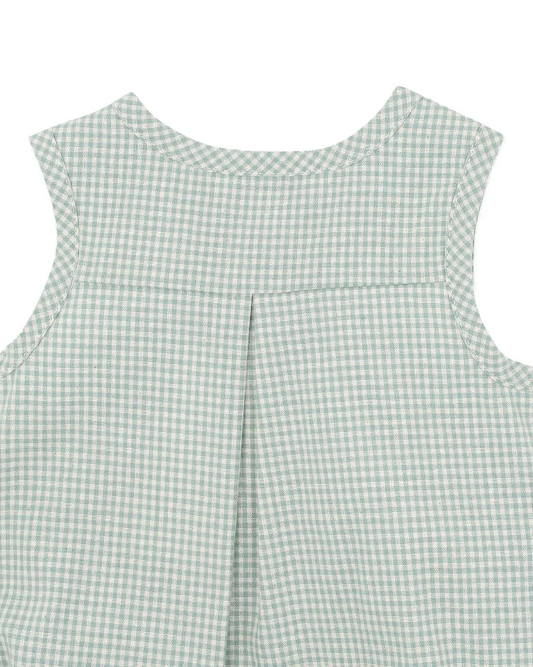 Bebe By Minihaha / Scout Check Button Up Bodysuit