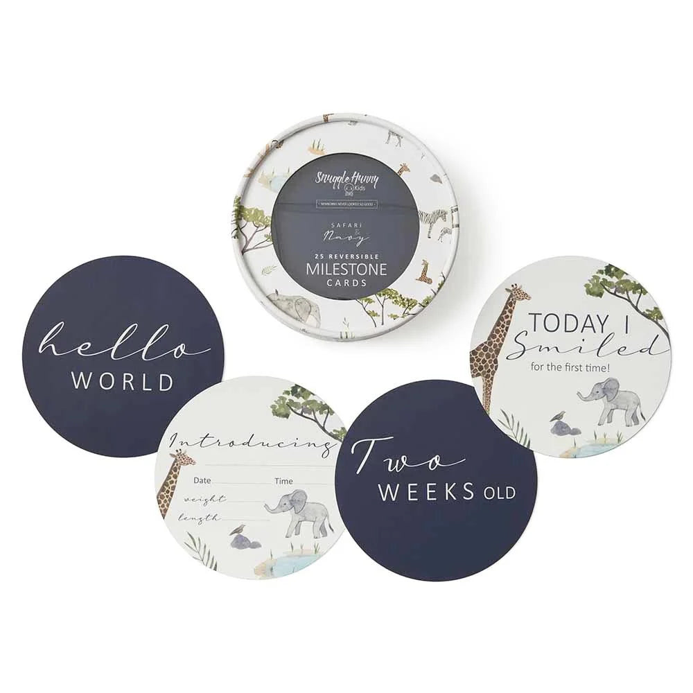 Snuggle Hunny Milestone Cards