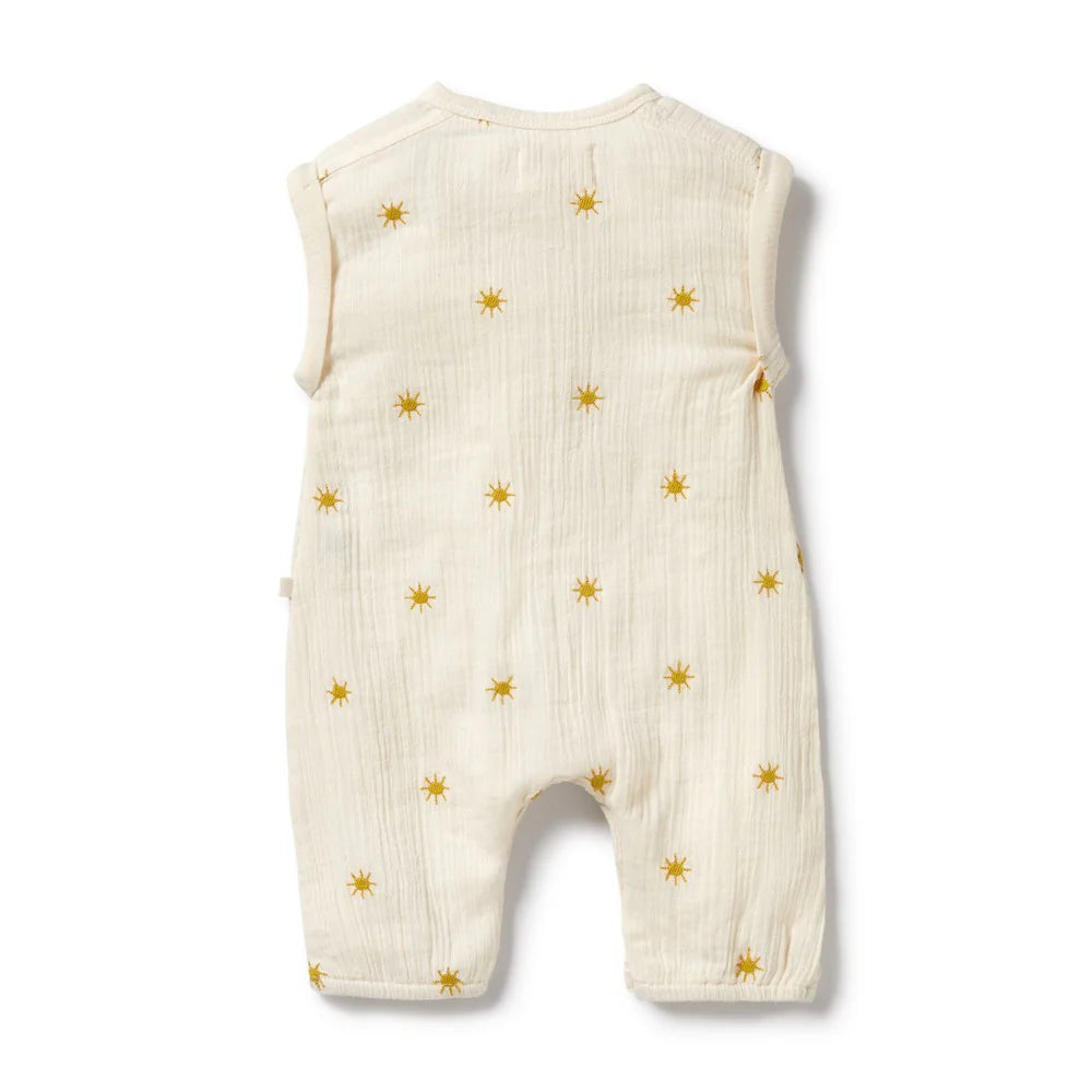 Wilson & Frenchy / Sunshine Organic Crinkle Growsuit