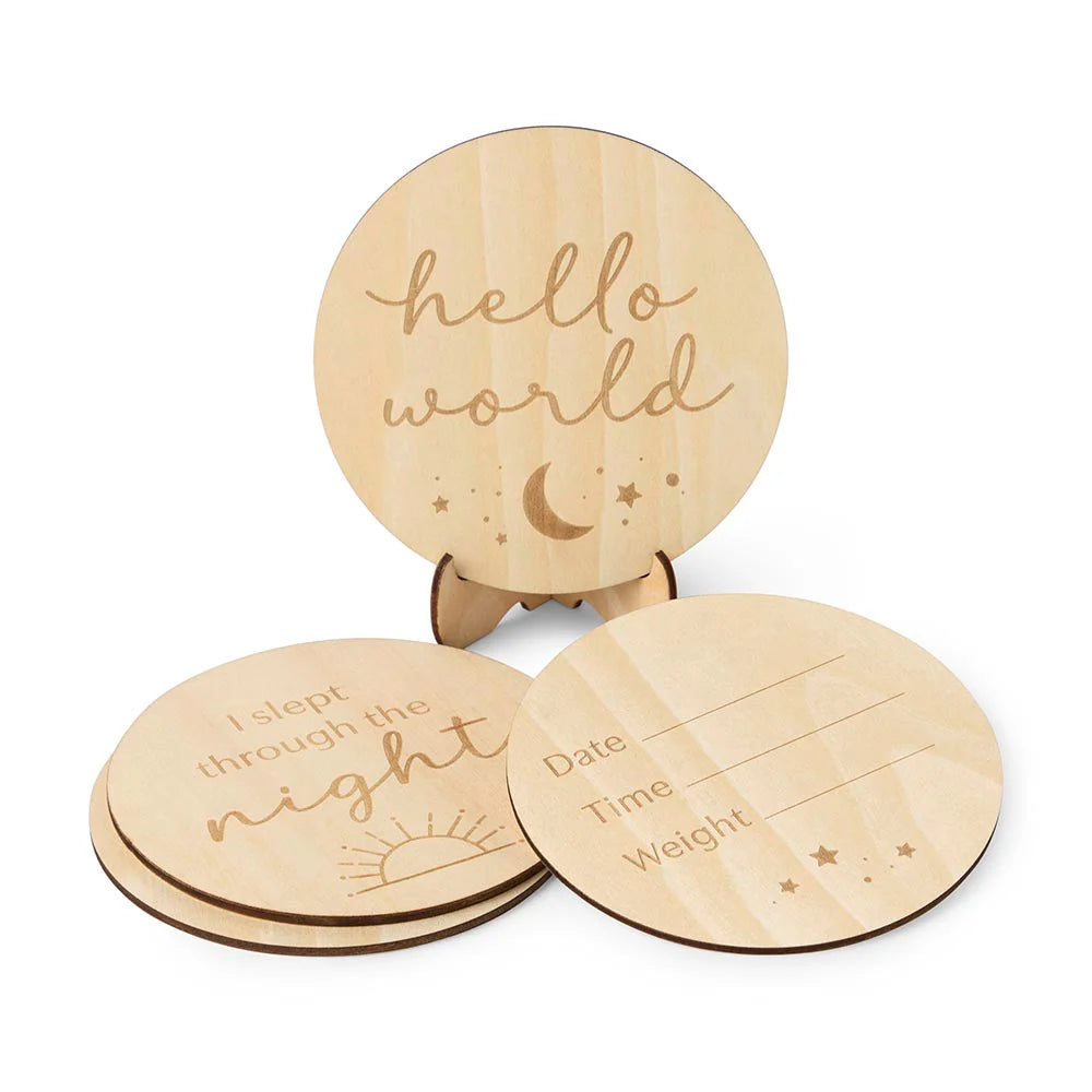 Snuggle Hunny Milestone Cards