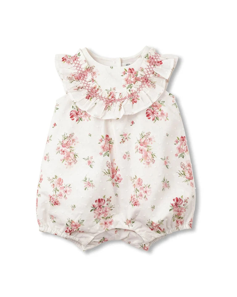 Bebe By Minihaha / Chelsea Frill Yoke Romper