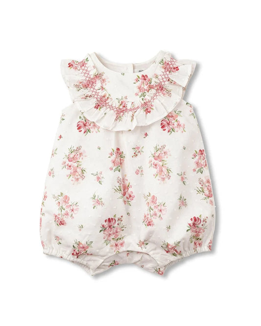 Bebe By Minihaha / Chelsea Frill Yoke Romper