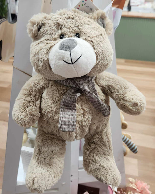 Brown Fluffy Bear 35cm