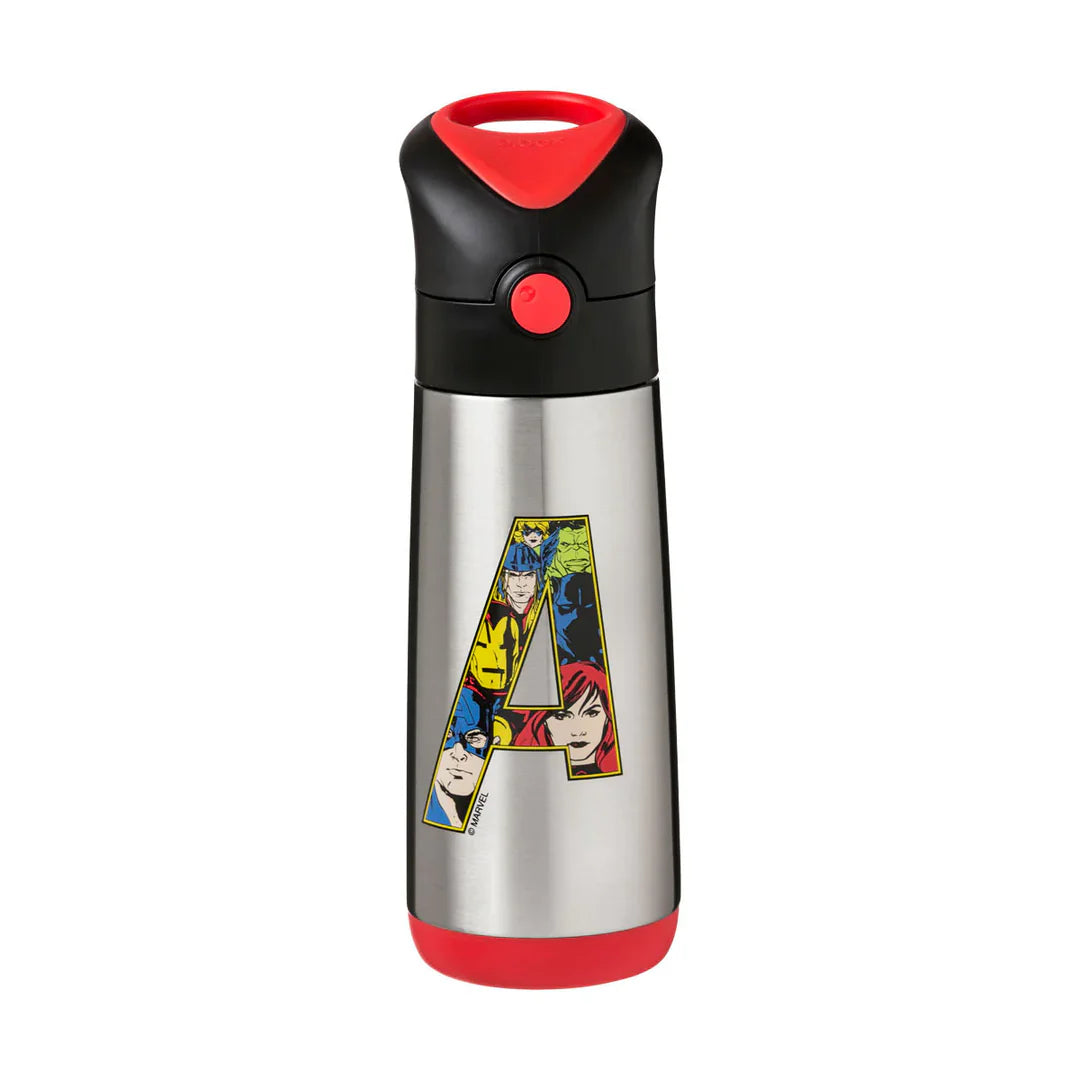 b.box / 500ml Insulated Drink Bottle with Straw