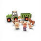 Toyslink / Wooden Tractor with Trailer
